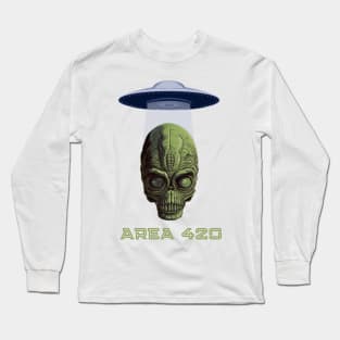 Alien Area 420 Kush Zone Long Sleeve T-Shirt